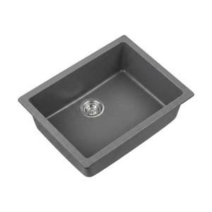 KAKŌGEN KALI-24B Granite Sink, Zento Grey
