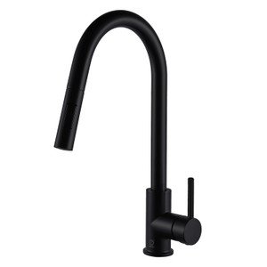 Pearl DAMIEN II Matte Black Kitchen Faucet  GBF893B