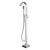 Pearl ELENA Chrome Free-standing Roman Tub Filler Faucet  GBR205 Pearl ELENA Chrome Free-standing Roman Tub Filler Faucet  GBR205