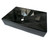 CHRONOS Matte Black Vessel Sink