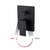 ETHAN II Shower System - Double/Triple Valve Lever Handle & Finishing Plate