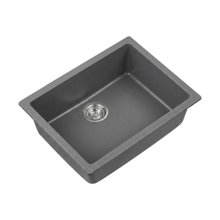 KAKŌGEN KALI-24B Granite Sink, Zento Grey