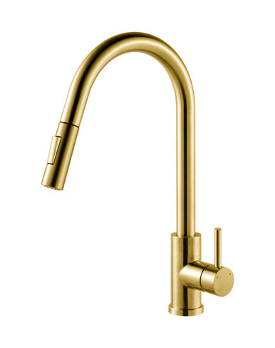 CARMELA II - Ferreira Gold Designer Kitchen Faucet | PEARL Canada