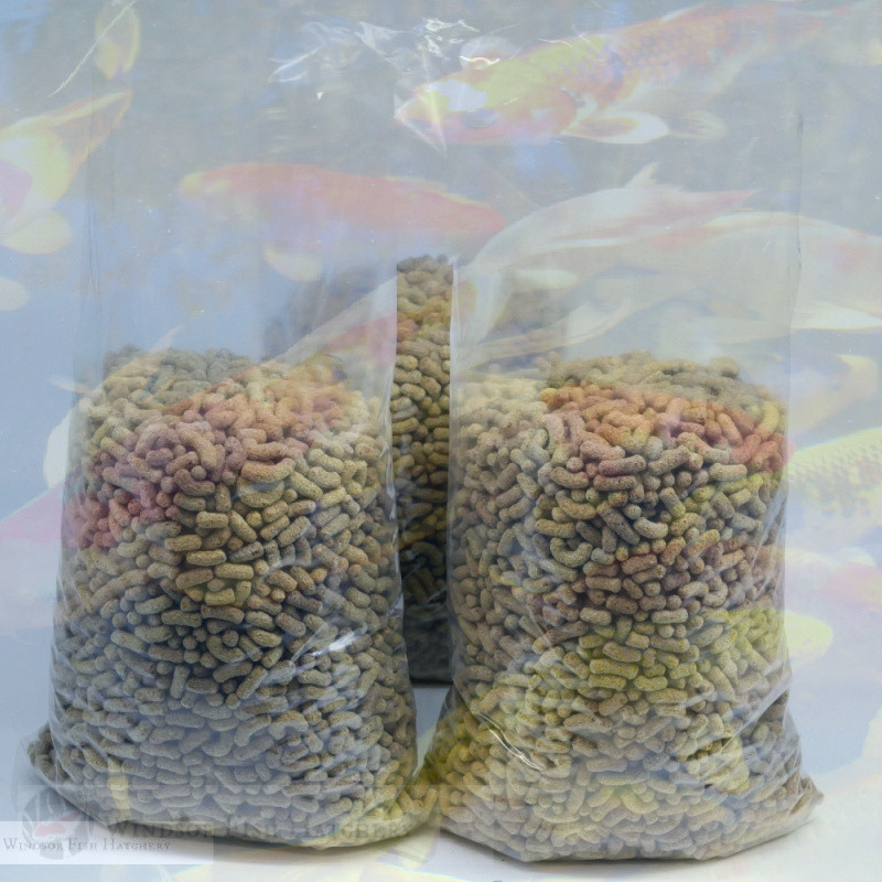 wheat germ sticks autumn, winter fish food