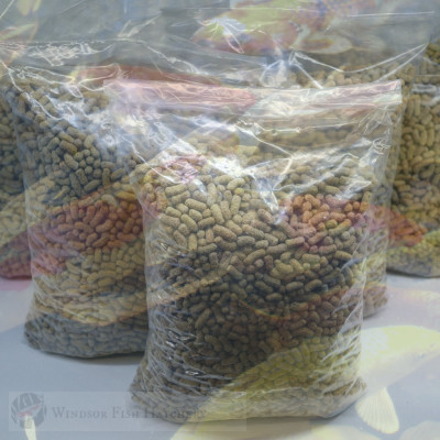 fish food for your koi & goldfish to feed in autumn and winter