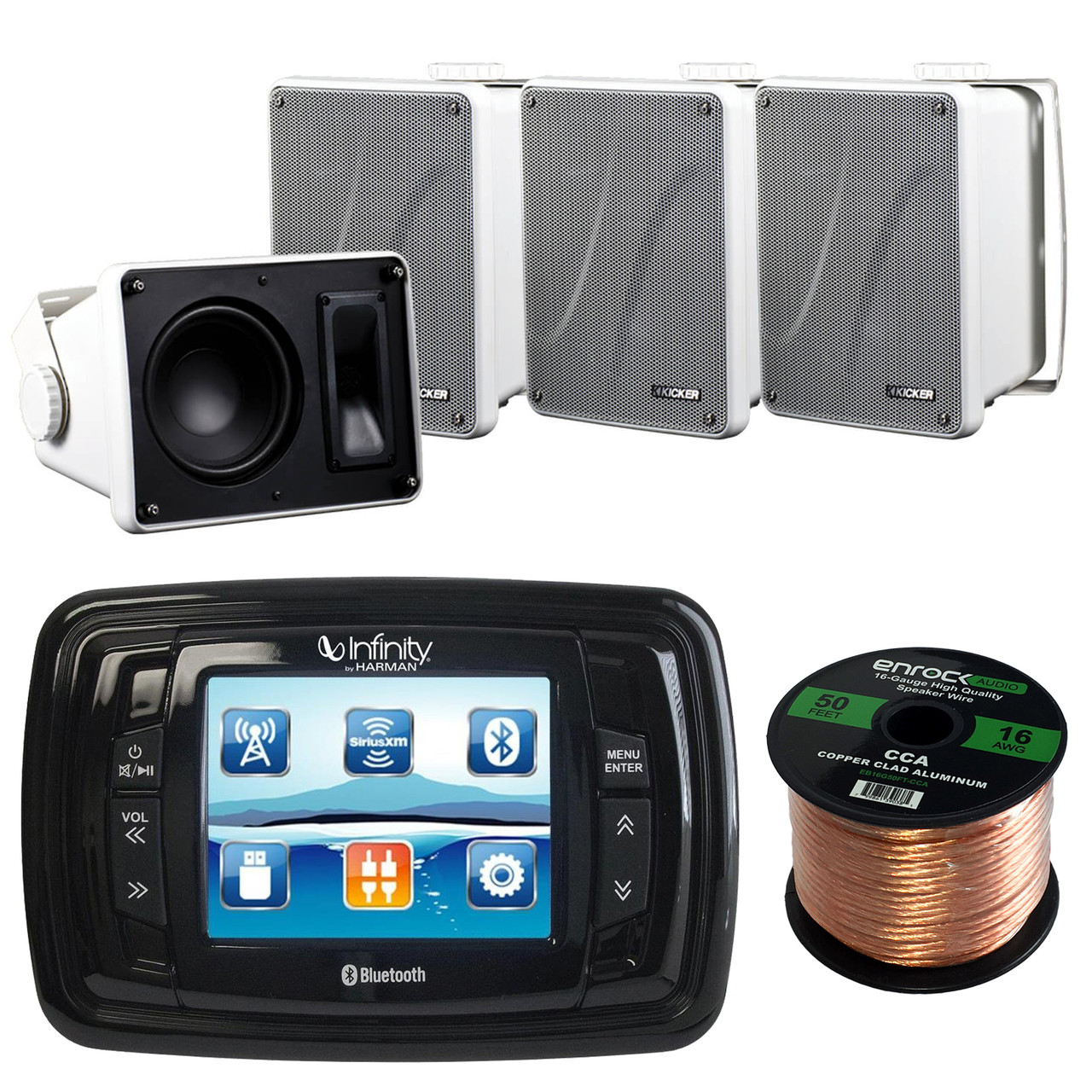 Infinity PRV350 AM/FM USB Bluetooth 