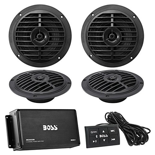 marine speakers and amp combo