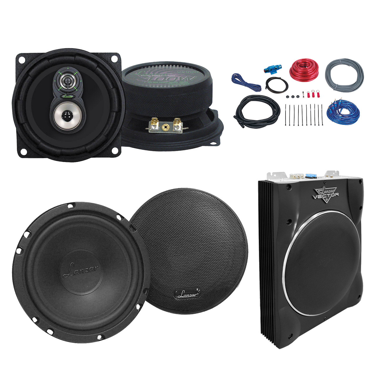 lanzar component speakers