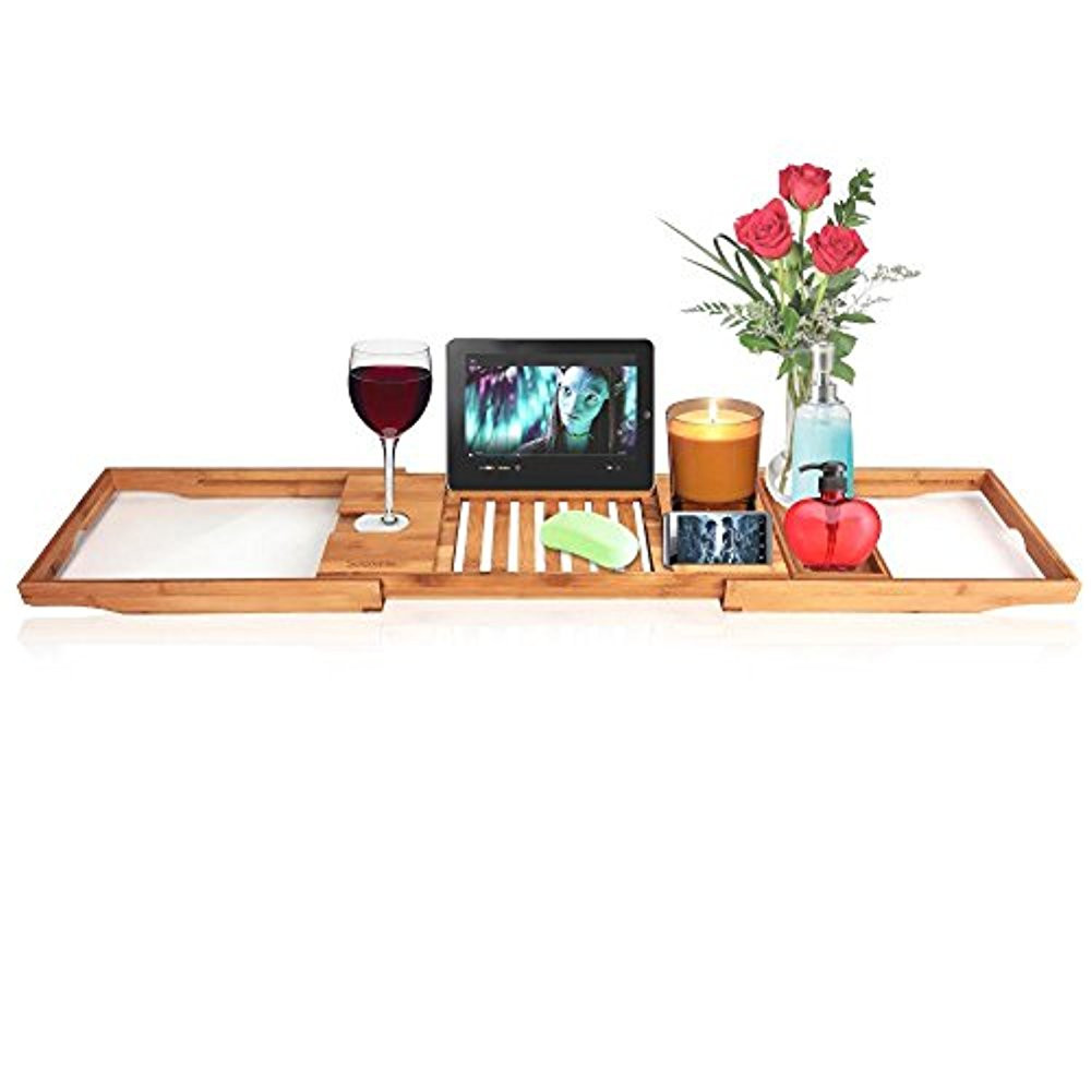 SereneLife SLBCAD20 Bath Tub Organizer