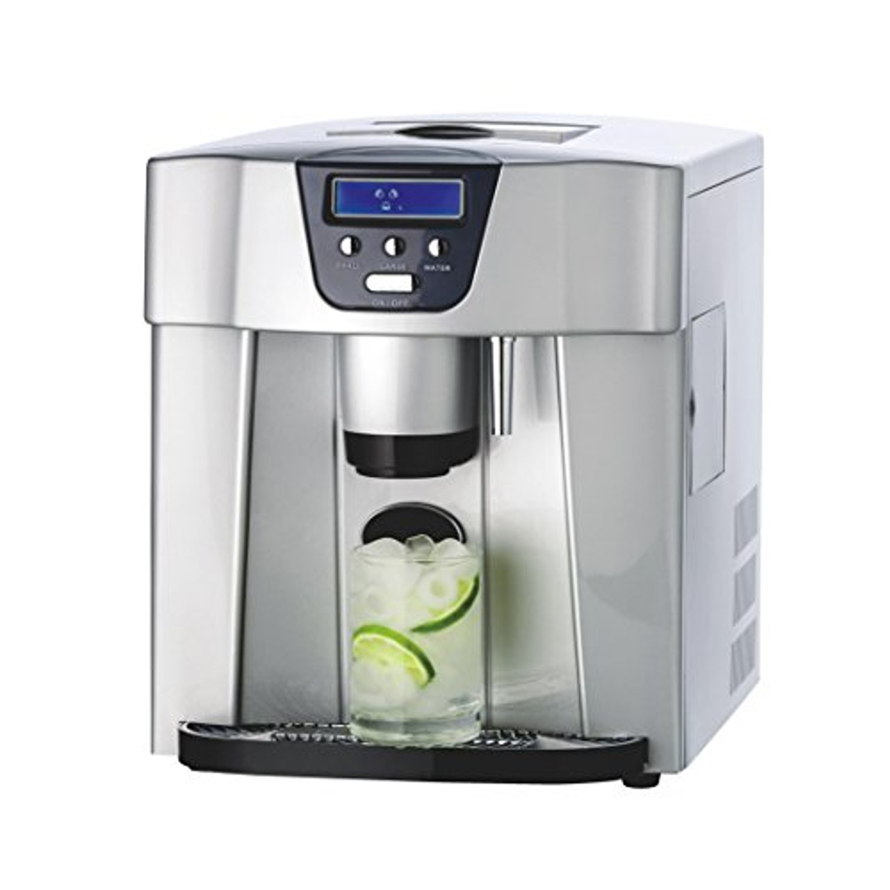 NutriChef PICEM75 Ice Maker & Dispenser, Countertop Ice Cube Making