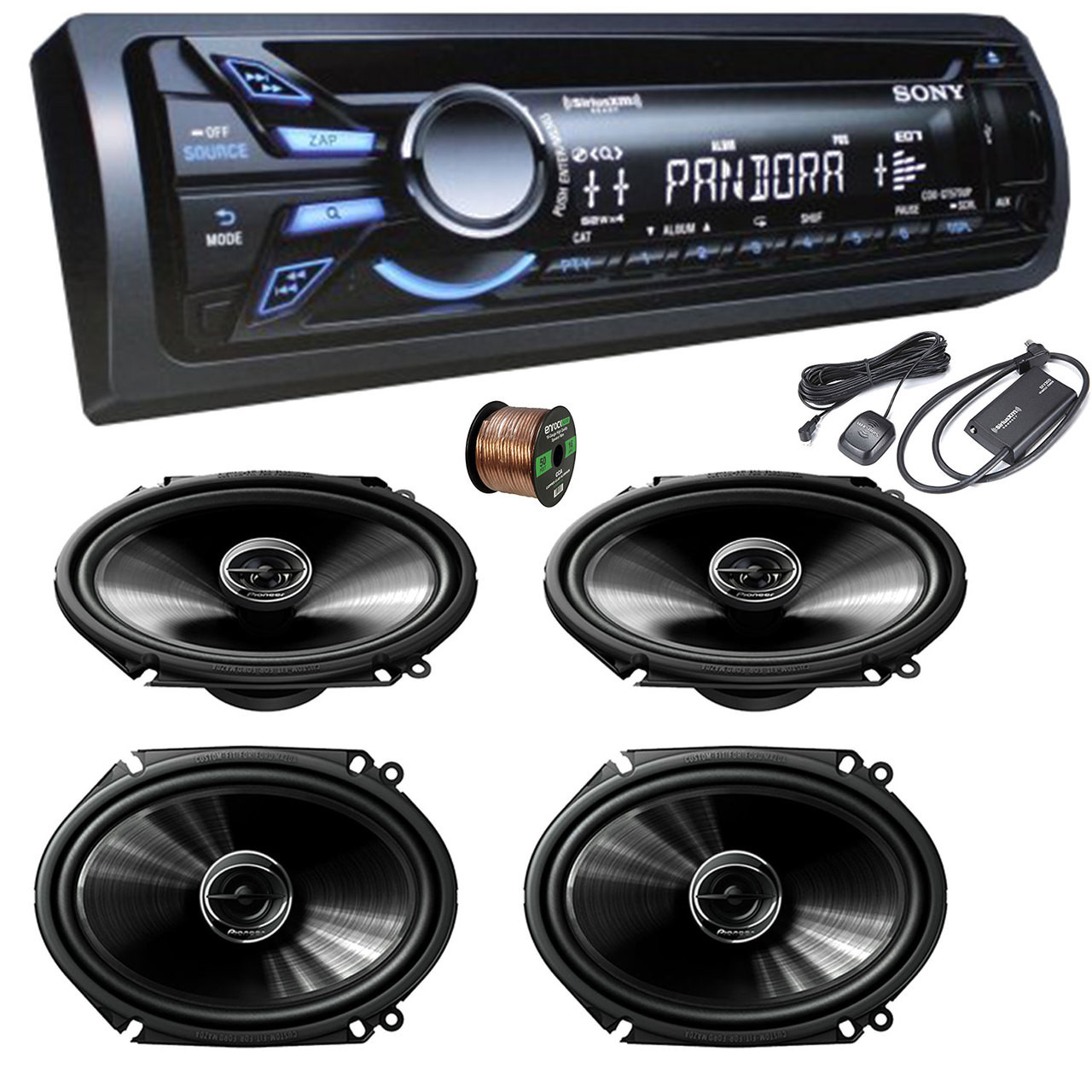 pioneer satellite speakers for car