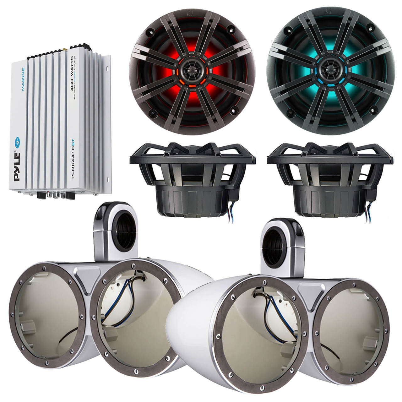 waterproof kicker speakers