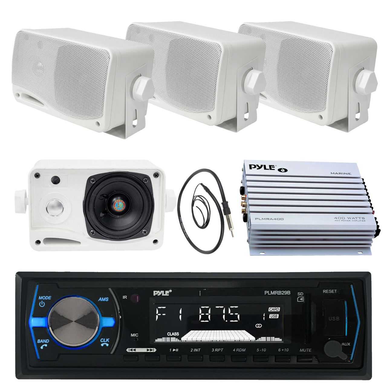 12v bluetooth speaker marine