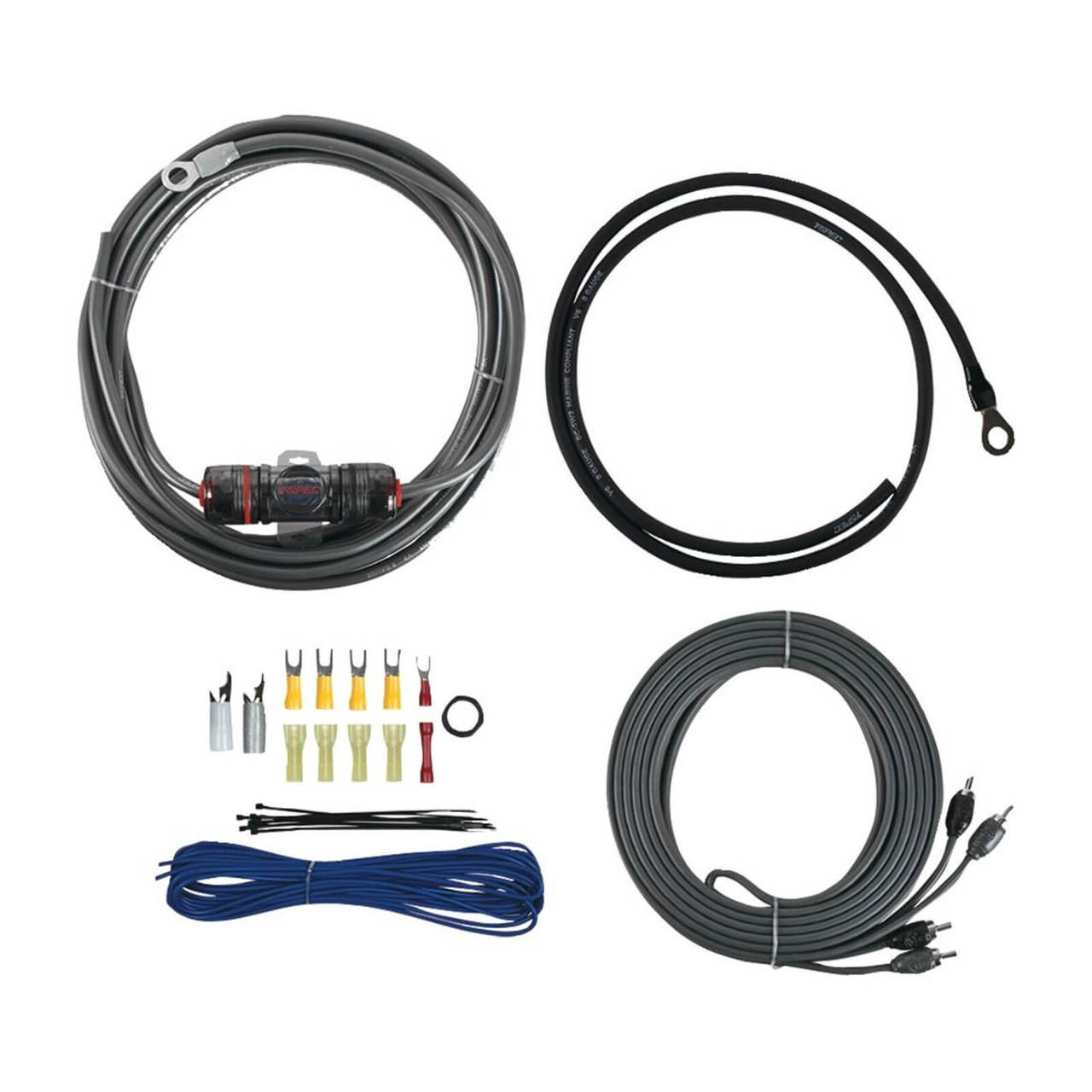 Boat Audio Package JVC KDX35MBS Marine AM/FM Bluetooth SiriusXM