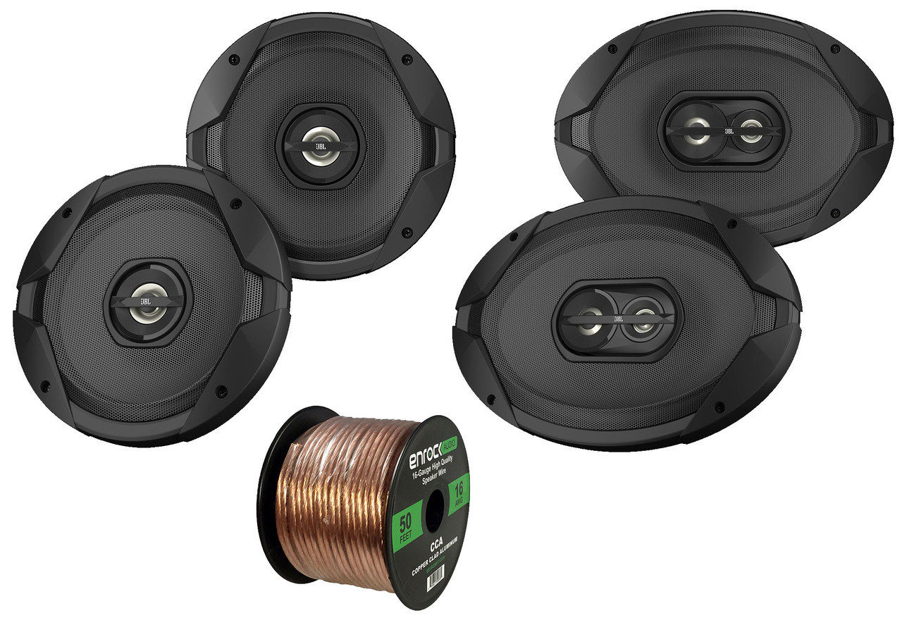 2x JBL GT7-6 6.5” Coaxial Car Speaker, 2x GT7-96 6x9