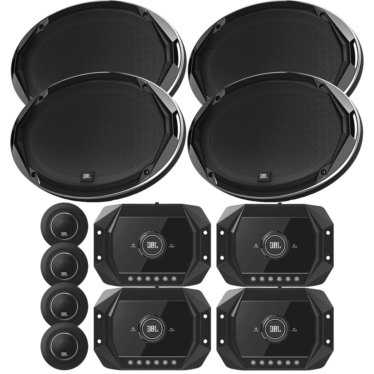 2 Pairs (QTY 4) of JBL Stadium GTO 960C 6x9