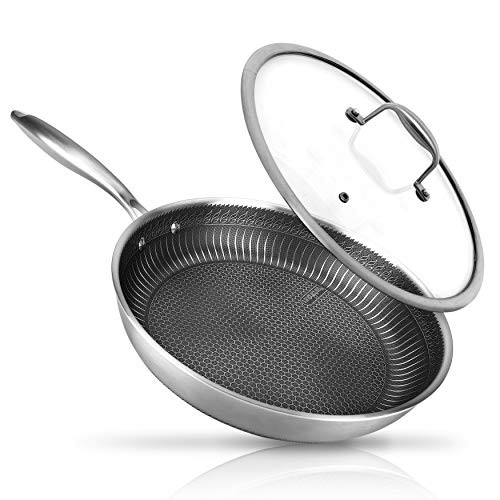 NutriChef NC3PL12 Stir Fry Pan - Thumbnail 3