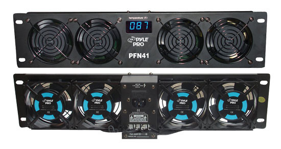 Pyle Rack Mount Cooling Fan - Thumbnail 4