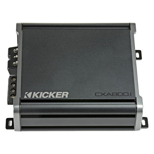 Kicker CXA800.1 800 Watt x 1 @ 1 Ohm Class D Mono Subwoofer Car Audio Vehicle Amplifier
