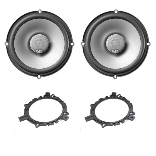 New Infinity Reference 6032si 6.5" Inch Shallow Mount High Performance 150-Watt Two-Way Car Audio Loudspeaker (Pair)