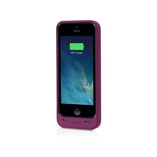 mophie Juice Pack Helium Snap Battery Case for iPhone 5/5s (1500mAh) - Purple Metalic