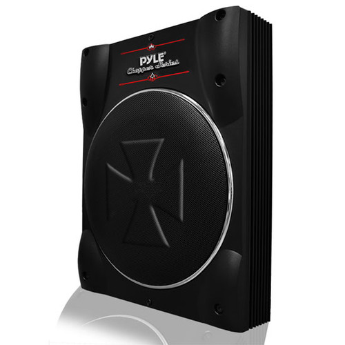 New Pyle PLBASS2.8 8'' Super Slim Active Amplified Subwoofer System