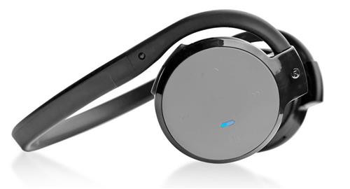 Stereo Bluetooth Streaming Wireless Headphones with Built-in Microphone - Works with All Bluetooth-Enabled Phones & Devices (Gray)