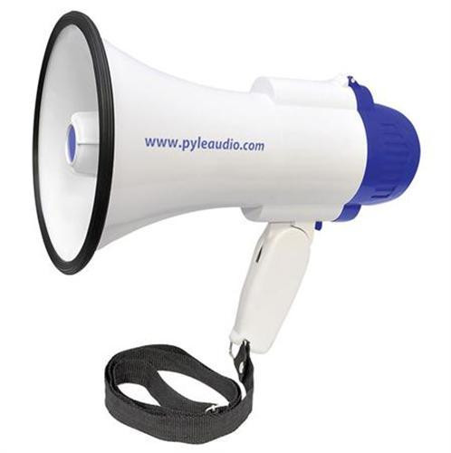 New PMP38R 30W Rechargeable Professional Megaphone Speaker W/ Siren & Recroding