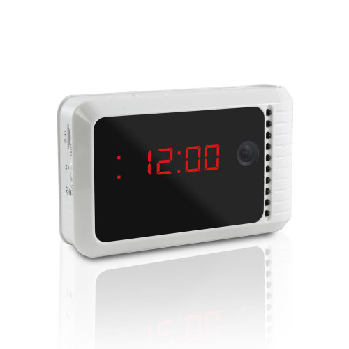 New Pyle PIPCAM24  Wireless & Portable IP Camera / WiFi Cam with Remote Surveillance Monitoring, Built-in Speaker, Microphone, Rechargeable Battery, Alarm Clock