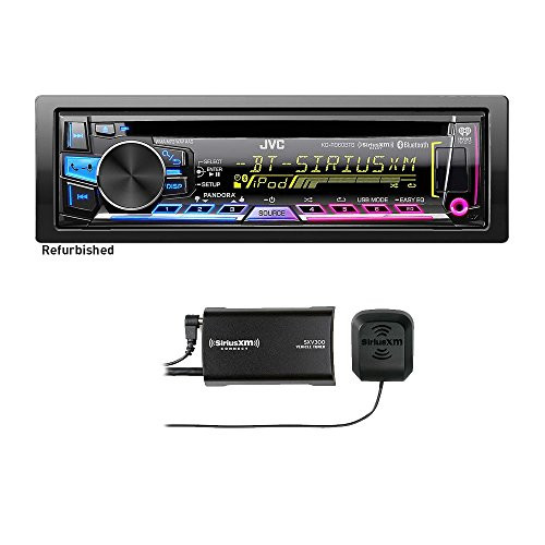 JVC Refurbished KDR960BTS CD Radio with Sirius XM SXV300V1 Tuner