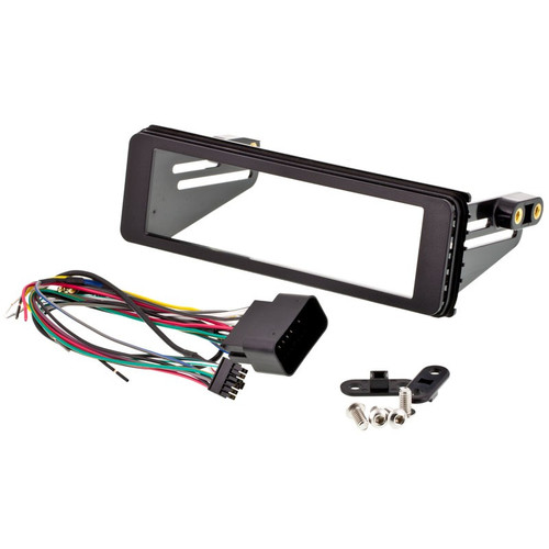 98-13 Harley: Kenwood Single DIN Bluetooth Receiver, 2x 6.5 Speakers