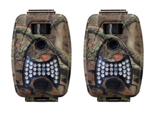 2 Game Spy Trail Hunting Low Glow Infrared Digital Night Day Camera & Video 5 MP