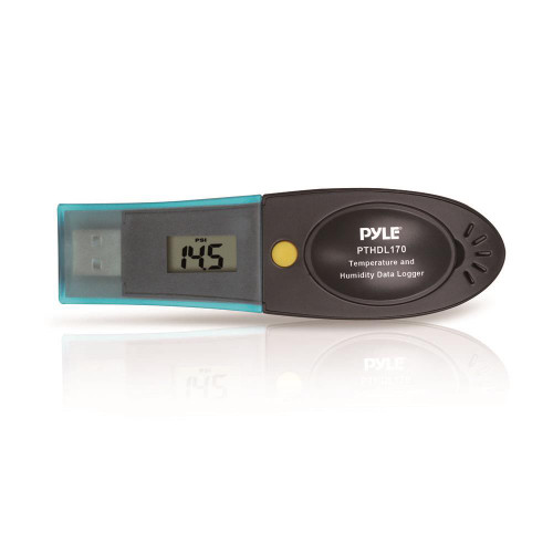 Pyle PTHDL170 USB Data-Logger, Digital Barometer, Hygrometer, Thermometer/Barometric Pressure, Temperature and Humidity Meter