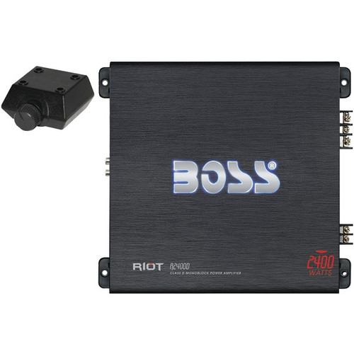 Boss Riot Class D Monoblock Amplifier 2400W Max