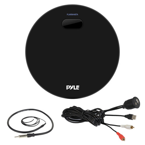 Pyle Marine Bluetooth Water Resistant Amplifier Receiver, Enrock Universal USB 3.5MM Auxiliary Interface Mount For Stereo Radio Players, Enrock EKMR1 Marine Audio Universal Wired AM/FM Radio Antenna