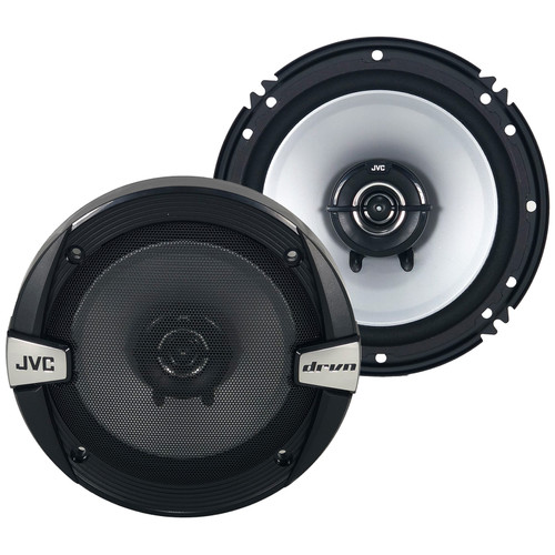 2x JVC CS-DR162 drvn DR Series 6.5" 300W Max Power 2-Way Coaxial Car Speakers