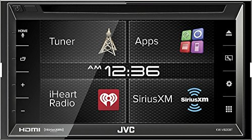 JVC KW-V620BT 6.8" Display Double DIN Bluetooth In-Dash Car Stereo with SiriusXM, HDMI, iDataLink