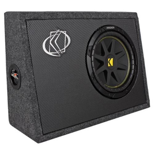 New Kicker 10TC104 Comp 10” 4-Ohm Car Audio Subwoofer w/ Slim Enclosure TC10-4