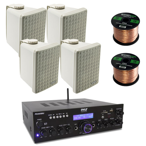 receiver indoor and outdoor speakers