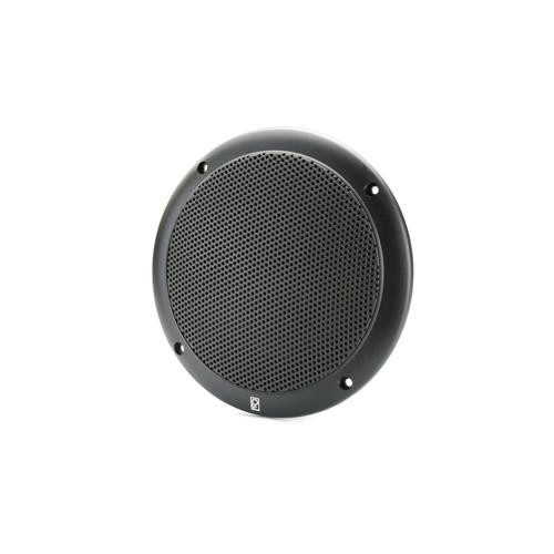 Polyplanar 4" 2-Way Coax Integral Grill Marine Speaker - (Pair) Black (R-12542)