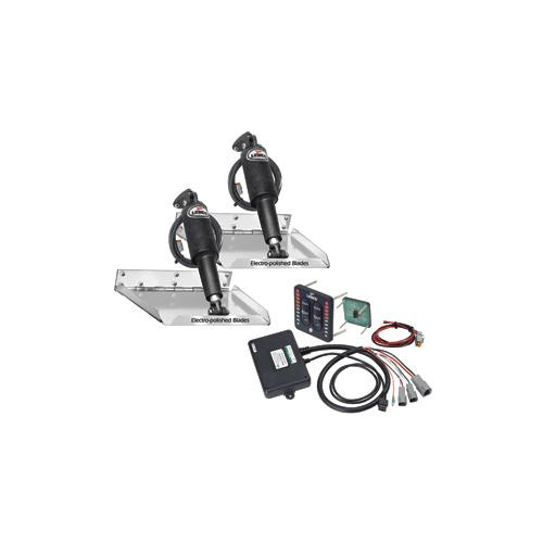 Lenco 12" X 12" Standard Performance Trim Tab Kit W/Led Indicator Switch Kit 12V (R-29249)