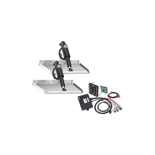 Lenco 12" X 9" Edgemount Trim Tab Kit W/Led Indicator Switch Kit 12V (R-29306)