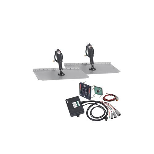Lenco 12" X 12" Standard Trim Tab Kit W/Led Indicator Switch Kit 12V (R-29312)