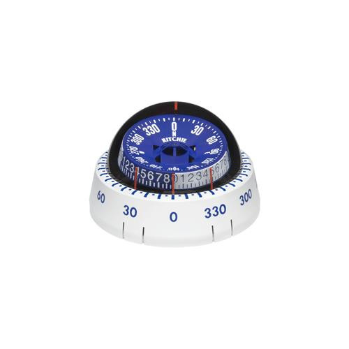 Ritchie Xp-98W X-Port Tactician Compass - Surface Mount - White (R-32476)