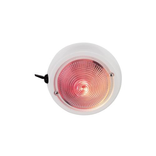 Perko Dome Light W/Red & White Bulbs (R-33111)