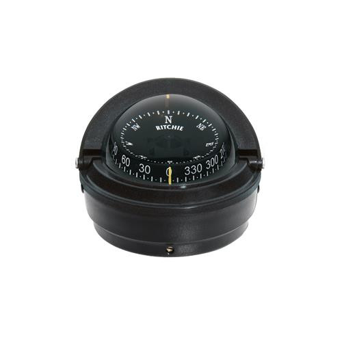 Ritchie S-87 Voyager Compass - Surface Mount - Black (R-36544)