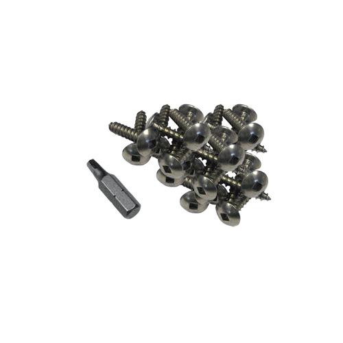 Dock Edge Stainless Steel Profile Fasteners 100 Pcs 1" (R-38495)