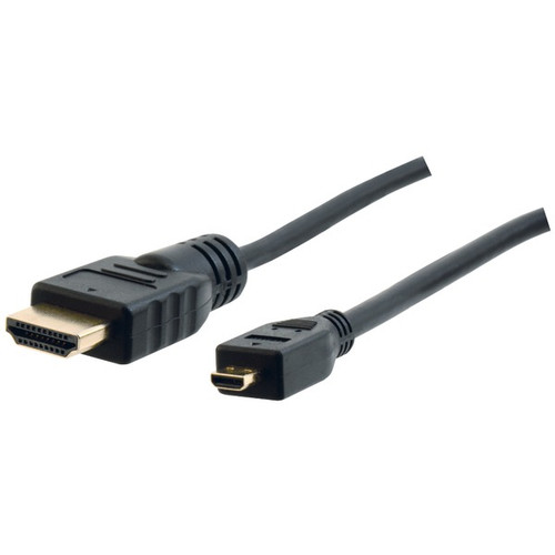 AXIS 41211 Micro HDMI(R) to HDMI(R) A Cable, 6ft (R-41211)