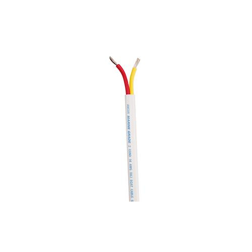Ancor Safety Duplex Cable - 16/2 - 2X1Mm&#178; - Red/Yellow - Sold By The Foot (R-48628)