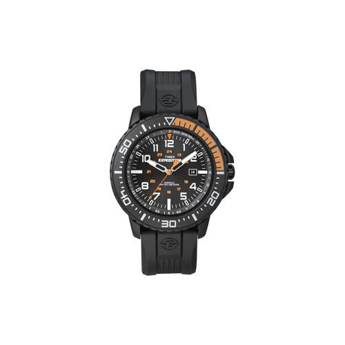 Timex Expedition Uplander Watch - Black Dial/Black Nylon Strap (R-49654)